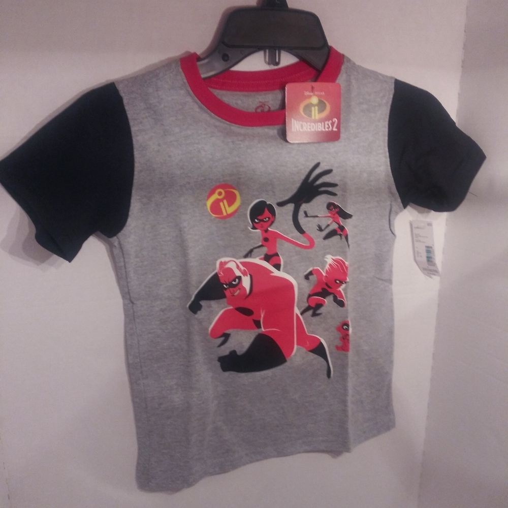Disney Pixar Incredibles 2 Kids Tee NWT